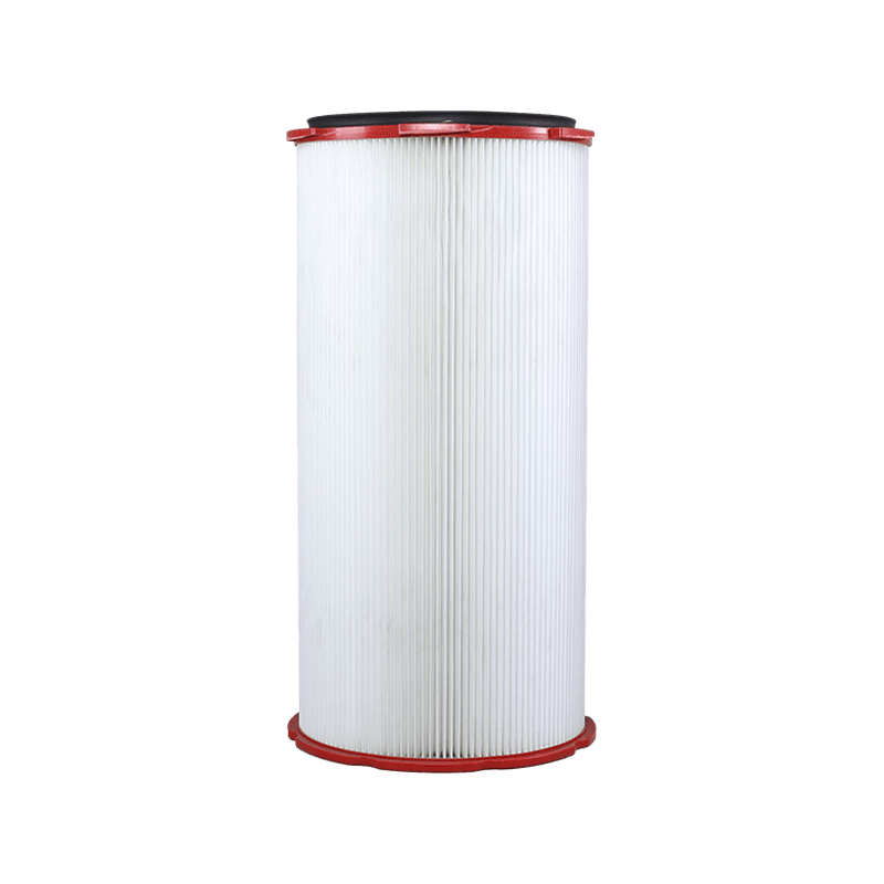 PVC End Cap PTFE Filter Cylindrica